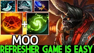 MOO [Doom] Refresher + Scepter Game is so Easy Epic Game 7.21 Dota 2