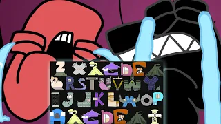 Alphabet REACTS Reverse Plush toy (All Letter..) BUT COLORS SWAPPED