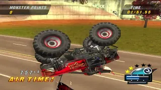 Monster Jam: Urban Assault - PS2 Gameplay 4K 60fps