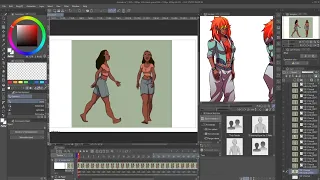How to Import an Image Sequence and more (Clip Studio Paint Animation)