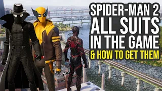 Spider Man 2 PS5 All Suits In The Game & How To Get Them (Marvel Spider Man 2 All Suits)