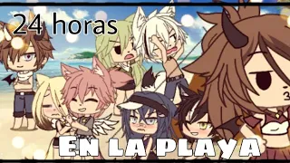 🌊24 Horas en la playa 🌊//gacha life•Bere_Gacha•