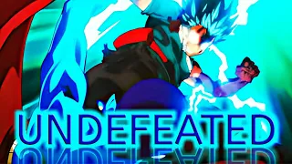 DEKU vs FLECT TURN [FULL FIGHT] AMV–UNDEFEATED mha world heroes mission || OMEGA