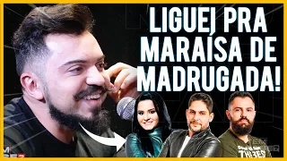 LIGUEI pra MARAÍSA de MADRUGADA pela MÚSICA PROPAGANDA do JORGE E MATEUS! | Tem Base Podcast