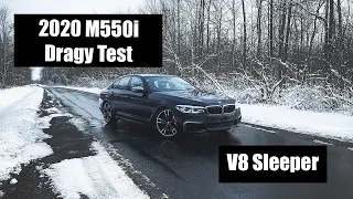 2020 M550i Dragy Test, 0-60, 1/4 mile, and more!