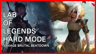 Hard Mode Lab of Legends Guide | Riven Heroic Lab of Legends Gameplay | Lab of Legends LoR