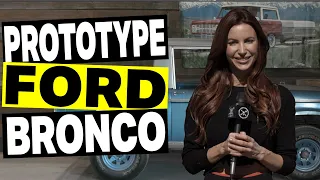 First FORD BRONCO ever made - once owned by CARROLL SHELBY. Amanda Mertz tours the classic truck