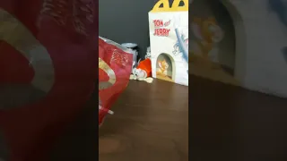 Unboxing McDonalds Tom And Jerry Toy / Jerry's Lawnmower Toy