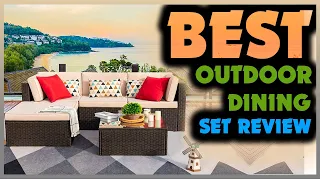 Top 5 Best Outdoor Dining Set Review