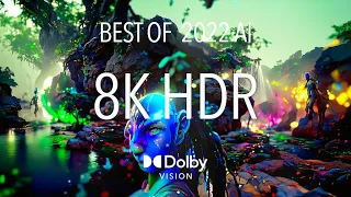 8K HDR AI Digital Art ｜🏆 Best of 2022 AI Animations ｜ Dolby Vision™｜ Micro LED | Vision Pro