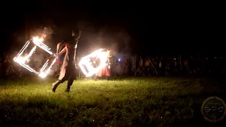 Видео отчет Театра огня "Эра" с фестиваля Ливень в Киреевске