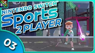 BADMINTON! | Nintendo Switch Sports LOCAL MULTIPLAYER Episode 3 (Switch / 2 Players)