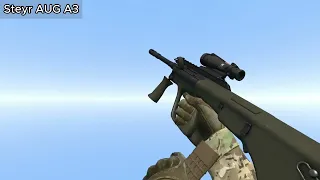 Counter Strike Global Offensive: All Weapons Reload Animations & Real Name Guns - Garry's Mod