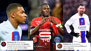 [Reaction] Mbappe Recieves Standing Ovation From Fans | PSG vs Rennes 1-0 | Messi Neymar Performance