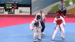 Asian Cadet Taekwondo Championships.  Final male  -45