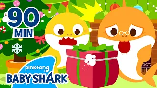 Let's Open the Presents with Baby Shark | +Compilation | Baby Shark Christmas | Baby Shark Official