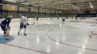 Canucks Development Camp, Full ice Drill