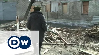 Дебальцево - жизнь в почти разрушенном городе