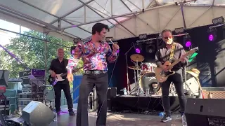Rami Aslan & The Celebrations  Bad Nauheim -Friedberg  13.8.22 Elvis Song 🎸suspicions  mind 🎸