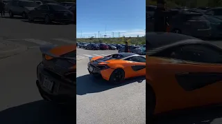 Straight-Piped Mclaren 570S Loud 😳| #shorts #viral #cars #fyp #trending