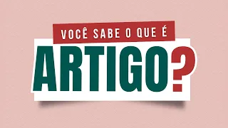 Você sabe o que são ARTIGOS DEFINIDOS e INDEFINIDOS? 🤔 Aula completa sobre o ARTIGO