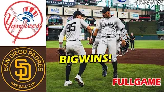 Yankees vs. Padres  [FULLGAME] Highlights , May 24 2024 | MLB Season 2024