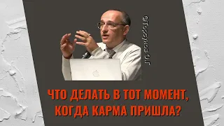 Что делать в тот момент, когда карма пришла? Торсунов лекции