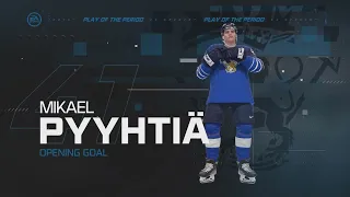 NHL 22 HUT Play of the Period - Mikael Pyyhtiä (PS5) Opening Goal