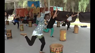 DoumDanse par Saly Danse & Harouna Dembele en Amerique du Sud (Festival Africa Mande
