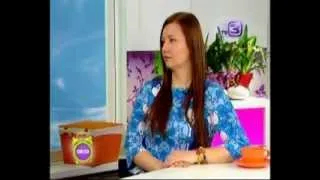 Анна Платова в программе "Удивительное утро" на ТВ3