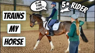 5* Eventer Rides MY Horse