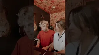 Luke and Sierra singing older