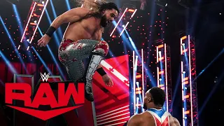 Big E vs. Seth “Freakin” Rollins: Raw, Jan. 10, 2022