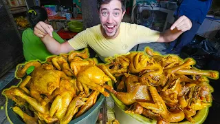 Indonesia's PSYCHEDELIC Sambal Fried Chicken!! 5 Amazing STREET FOODS in Yogyakarta!