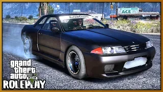 GTA 5 Roleplay - 'Incredible' Street Drag Nissan Skyline R32 | RedlineRP #687