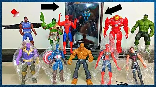 Novos Bonecos Avengers Endgame e Infinity war 15 cm - Spiderman, Hulk, Thanos, Hulkbuster - Marvel