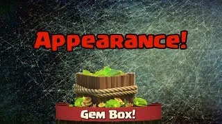 Clash of Clans - Gem Box Appearance!