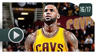 LeBron James Full Highlights vs Hawks (2017.04.07) - 27 Pts, 8 Reb, 7 Ast