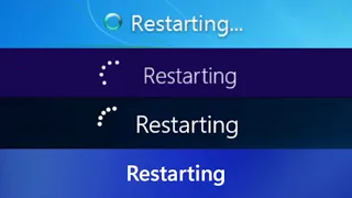 Windows Restarting Screens! (8 - 11)