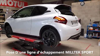 Peugeot 208 GTI 30th | Silencieux Milltek Sport | RS Développement