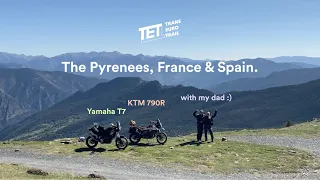 France & Spain on Adventure Bikes - Trans Euro Trail (Yamaha T7, KTM 790R)