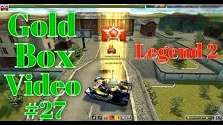 Tanki Online - Gold Box Video #27 | Legend 2 Rank Up?!