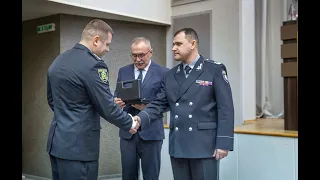 Харківського поліцейського, який врятував життя заручниці, заохотили відзнакою МВС