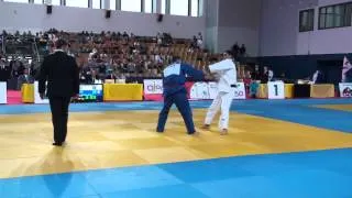 ECC Berlin 2014 Final -90kg Gvelesiani (GEO) - Driller (GER)