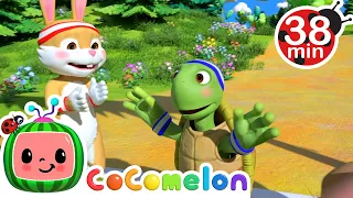 The Tortoise and the Hare - @CoComelon  Kids Song | Classic Fable