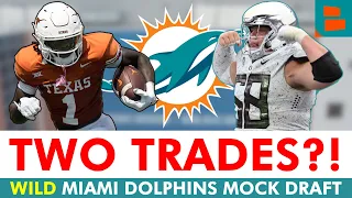 Dolphins Draft Rumors: Miami Dolphins 7-Round NFL Mock Draft Ft. TWO Round 1 Trades