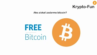 Ako získať zadarmo bitcoin?