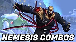 UMVC3 - NEMESIS SOLO COMBOS!