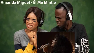 OUR FIRST TIME HEARING Amanda Miguel | El Me Mintio REACTION!!!😱