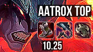 AATROX vs WUKONG (TOP) | 73% winrate, 5/2/7 | KR Master | v10.25